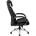 превью Кресло для руководителя Комус Мебель (Easy Chair) 572 чёрное (экокожа, металл хромированный)