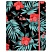 превью Дневник 1-11 кл. 48л. (Лайт) BG «Tropical life», иск. кожа, тиснение фольгой, печать, ляссе, на резинке