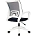 превью Кресло офисное Easy Chair 396 W LT чёрное (сетка/ткань, пластик)