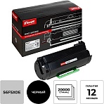 Картридж лазерный Комус 56F5X0E чер. пов. емк. для Lexmark 421/521/622/621