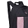 Рюкзак Grizzly, 24 * 37.5 * 12см, 1 отделение, 1 карман, укрепленная спинка, черный-розовый