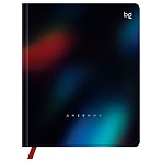 Дневник 1-11 кл. 48л. (твердый) BG «Gradient. Black», иск. кожа, печать, тиснение фольгой, ляссе