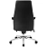 превью Кресло для руководителя Комус Мебель (Easy Chair) 598 чёрное (экокожа, алюминий)