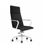 Кресло для руководителя Easy Chair 593 TPU черное (экокожа/алюминий)