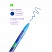 превью Ручка шариковая Berlingo «Retro Future» синяя, 0.7мм, грип, рисунок на корпусе, 4шт., PET-бокс с ЕП