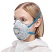 превью Полумаска фильтрующая UNIX Air 612V FFP2 R D/В0/Е0 3шт/уп