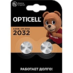 Батарейка OPTICELL 2032 2шт/уп