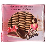 Печенье бисквитное глазированное КИКО со вкусом вишни 1.2 кг