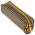 Пенал-косметичка BRAUBERG, мягкий, «Royal», золотой, 19×6×6 см, 229021
