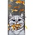 превью Полотенце НВ The Cat м0996 L 70×140