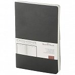 Ежедневник недатированный Альт Megapolis Flex искусственная кожа A5 176 листов черный (140×210 мм)