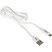 превью Кабель ProMega U28, 2.4A, 1м, USB - Micro-USB, TPE, силикон, белый