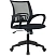 превью Кресло офисное Комус Мебель (Easy Chair) 396 чёрное (ткань/сетка, пластик)