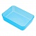 превью Лоток для канцелярских принадлежностей Стамм, 13×17.8×4.4см, тонированный голубой