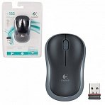 Мышь компьютерная Logitech Wireless Mouse M185 Swift Grey 910-002238