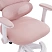 превью Кресло детское с подставкой для ног BRABIX KIDS «MG-220», сетка/ткань TW, розовое