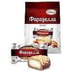 Конфеты шоколадные АККОНД «Фараделла» со сливочно-кремовой начинкой в карамели, 500 г