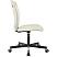превью Кресло офисное Easy Chair 303 слоновая кость (экокожа, металл)