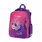 Ранец Berlingo Expert «Hedgehog» 37×28×16см, 2 отделения, 2 кармана, анатомическая спинка