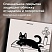превью Тетрадь А5 96 л. BRAUBERG, на сшивке с корешком, клетка, обложка картон, «Кот-Непоседа»
