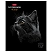 превью Тетрадь А5, 48 л., HATBER, скоба, клетка, матовая ламинация, 3D-лак, «Black Cat» (микс в спайке), 093159