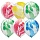 Воздушные шары, 25шт., М12/30см, ПатиБум «Многоцветный», шелк, европодвес