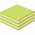 превью Стикеры Attache Selection 51х51 мм неоновые 2 цвета (1 блок, 250 листов)