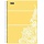 Бизнес-тетрадь Амели А5 80 листов желтая в клетку на спирали