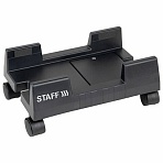 Подставка передвижная напольная для системного блока, раздвижная ширина до 26 см, STAFF