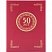 превью Папка адресная 50 лет бордовая (225×310 мм, танго)