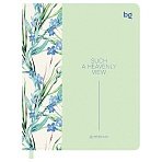 Дневник 1-11 кл. 48л. (Лайт) BG «Flower Garden», иск. кожа, тиснение фольгой, печать, ляссе