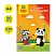 превью Картон белый A4, Мульти-Пульти, 20л., мелованный, в папке, «Приключения Енота»