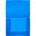 превью Папка-короб на кнопке Attache А4 пластиковая синяя (0.5 мм, до 100 листов)