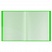 превью Папка с 60 вкладышами Berlingo «Neon», 24мм, 1000мкм, зеленый неон, с внутр. карманом