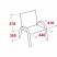превью Стул Echair-802 VP для посетителей (кожзам. черный, без подлокотников, хром)