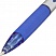 превью Ручка шариковая автоматическая Deli Arrow синяя (толщина линии 0.7 мм)