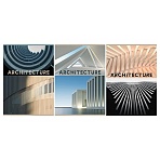 Тетрадь 80л., А4, клетка BG «Архитектура», суперэконом