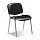 Стул для персонала и посетителей "ИЗО" (ткань черная, хром)