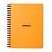 превью Тетрадь 80л., А5+, клетка на гребне Rhodia «Classic. Orange», 80г/м2