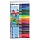 Фломастеры трехгранные BRAUBERG «PREMIUM»24 цветавентилируемый колпачокПВХ-упаковка с европодвесом152194