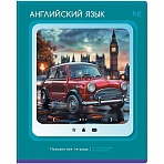 Тетрадь предметная 48л. BG «Научная лента» - Английский язык