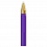превью Ручка шариковая Berlingo «xGold» фиолетовая, 0.7мм, игольчатый стержень, грип