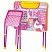 превью Комплект детской мебели розовый ПРИНЦЕССА: стол + стулпеналBRAUBERG NIKA KIDS532635