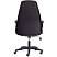превью Кресло для руководителя Easy Chair Impreza серое/чёрное (ткань/сетка/экокожа, пластик)