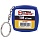 Рулетка-брелок 2 м х 6 мм, пластиковый корпус, ГРАНДМАСТЕР
