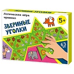Игра настольная Тримино, Десятое королевство «Звериные уголки», картонная коробка