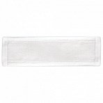 Насадка МОП плоская для швабры/держателя 40 см, уши/карманы (ТИП У/К), микрофибра, ЛАЙМА «Бюджет»