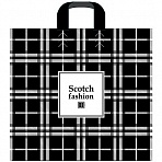 Пакет с петлевой ручкой Артпласт «Scotch fashion», 40×40+5 (100)