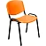 превью Стул офисный Easy Chair Изо оранжевый (пластик, металл) (573680)