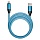 Кабель Smartbuy Bold, USB - Lightning, для Apple, экстрапрочный, 3A output, оплетка TPE, 1м, синий